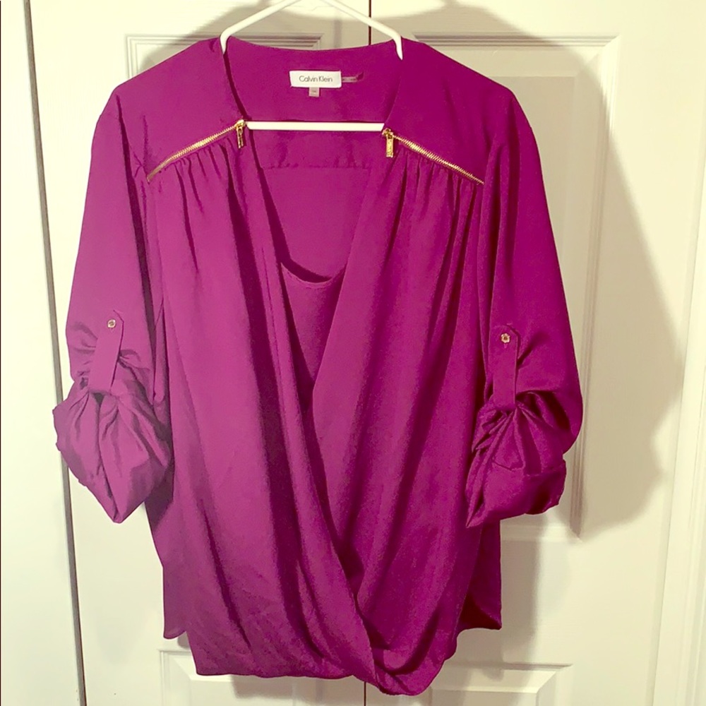 Snazzy purple Blouse